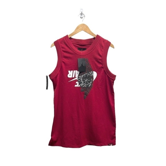 New Nike Air Jordan Jumpman Classic Wings Tank Jersey - Picture 2 of 9